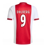 Camisa de time de futebol Ajax Kasper Dolberg #9 Replicas 1º Equipamento 2025-26 Manga Curta